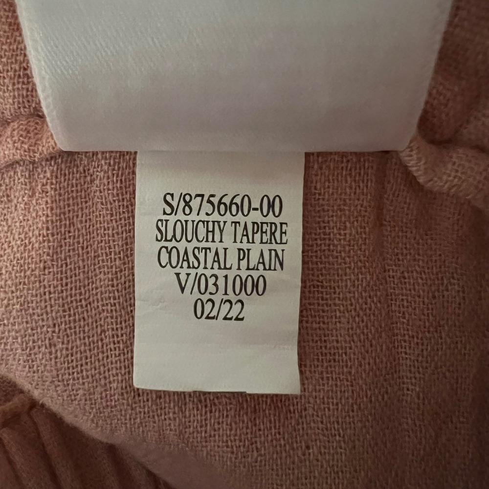Old Navy Slouchy Tapered Coastal Pant Plus Size 26 High Rise Cotton Gauze  NWT‎ - Picture 8 of 8